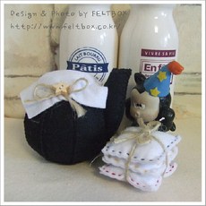 (돌잡이용품)약탕기한약세트 만들기 펠트diy, 1개