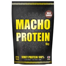 MACHO WPC 1kg PROTEIN(마초 단백질) 유장 단백질 밀크 초콜릿 맛 본격 초콜릿, 1개