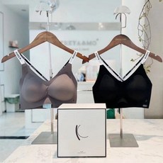 KISSY無鋼圈內衣套裝 親膚透氣舒適無束縛 附贈內褲簡約百搭