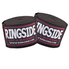 Ringside 면 표준 복싱 핸드랩(블랙), 1개