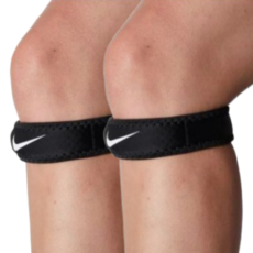 나이키 무릎보호대 프로 파텔라 3.0, 블랙, 2개