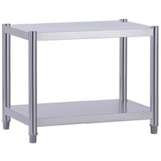 誠宜 寬40公分x長60/70/80/90/100/120公分特厚款加粗加厚不鏽鋼二層置物架，加厚鋼板80%，穩固耐用，多尺寸可選