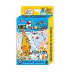 종이나라 공룡탐구 글라스아트 7색 개(1개입)sjl2+3llA