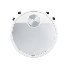 ES300 智慧掃地機器人 APP遠端遙控 掃吸拖一體 定時清潔, 銀色