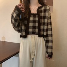 스웨터 코트 여자 봄