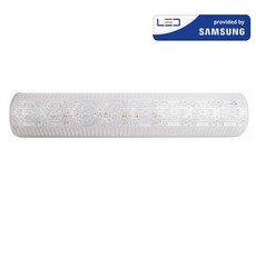 사는잼 삼성 LED 뉴 크리스탈 욕실등 방습 화장실 조명 플리커프리 20W, 화이트
