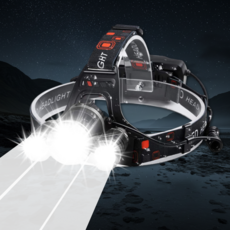 업투유 3000루멘 초강력 LED 헤드랜턴 충전식 낚시 등산 해루질 랜턴, 헤드랜턴 + 충전지 세트, 1세트, 헤드랜턴+충전지