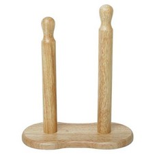 트윈 원목 키친 타올봉 1P 주방 키친랙 랩걸이 홀더 doi+6594sG