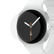 갤럭시 워치8 호환 강화유리 액정 보호필름, 1개, 투명