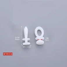 커튼 트랙 풀리 멀티 시리즈 로만 로드 커튼 코드 액세서리 자동차 트랙 휠 커튼 액세서리 커튼 로드 후크, 15 오렌지