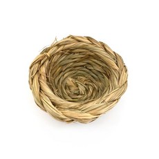 카나리아 번식 접시 둥지 쉼터 침대 천연재료, 1개