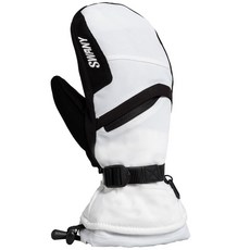 Swany Women's X-Over 2.2 Warm Durable Insulated Quick-Drying Adjustable Flexible Winter Sports Mit, Swany Women's X-OVER 오버 2.2 Wa, White/Black