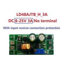 조정 가능한 LED 드라이버 PWM 컨트롤러 72W DC 6-50V 1-3A DC-DC 스텝다운 정전류 컨버터, 09 H 3A 8-25V No Pin, 1개