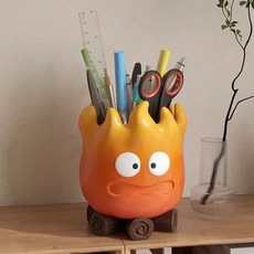 卡通火焰造型筆筒鑰匙收納盤, 卡西法筆筒