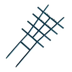 실내 트렐리스와 클라이밍 플라스틱 트렐리스 작은 정원 트렐리스 호환, 1개, 녹색 트럼펫