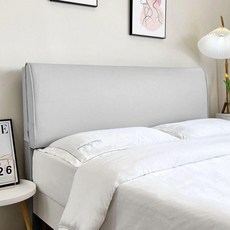 침대머리 쿠션 등쿠션 대등 허리받침 기대는 삼각대, 테크 패브릭 문라이트그레이