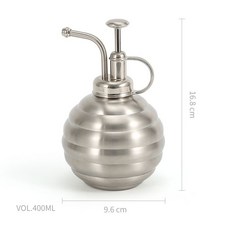 不鏽鋼噴壺 澆花水壺 家用綠植園藝灑水壺, 500ML噴壺 - 砂光, 1個