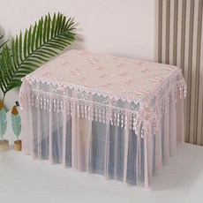 반려동물 모기장 보호 안전 문 고양이 강아지 방묘문, 핑크플로럴