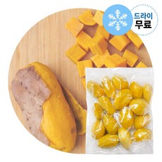 지케이푸드 냉동 구운 통고구마 2kg (드라이) 영양간식 식사대용, 1박스