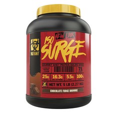 MUTANT Iso Surge乳清蛋白粉 巧克力軟糖布朗尼口味, 1個, 2.27公斤