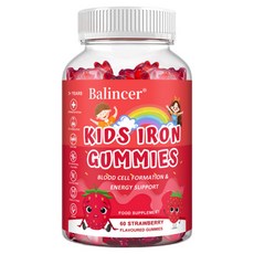 어린이 철분젤리 - 철분비타민 2.5mg 비타민C 12mg 함유로 영양공급, 1개, 60회분