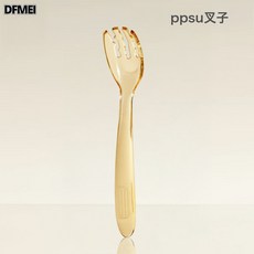 DFMEI 納米銀抗菌嬰兒訓練兒童自主吃飯學食餐具套裝現貨, 1個, 如圖, 單個勺子