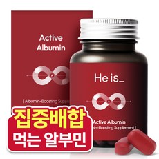 히이즈 액티브 알부민 60g, 60정, 1개