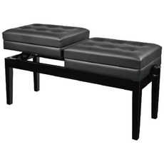 巴哈樂器批發 子母雙人聯彈烤漆升降鋼琴椅 台灣保固 快速到貨 鋼琴椅 琴椅, 雙人升降琴椅白色