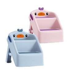 봉바겐 유아용 접이식 2단 발 디딤대 어린이계단 사다리, 구매하기, 블루