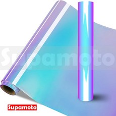 Supamoto 變色貼膜 七彩雷射電鍍膜, 1單位