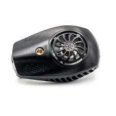 鋼鐵嚴選 ironwire 急凍寬能隙手機冷卻器，風扇版/單渦輪版/雙渦輪版/溫度顯示控制炫光版，手機散熱神器, 1個, 單渦輪版, 單渦輪版