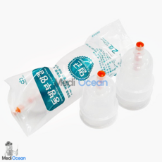 일회용 부항컵(PP) 3호(37mm) 팩(5개), 5개