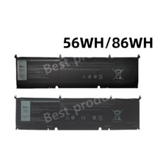 Dell 노트북 배터리 호환 Precision 5550 5560 5570 69KF2 8FCTC 70N2F, 검은색, 8FCTC 56WH