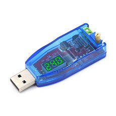1 DC-DC 5V 가변 전위차계 USB 스텝 업/다운 벅 부스트 컨버터 전원 공급 장치 전압 조정기 모듈 전자 부품 액세서리 소스, Green