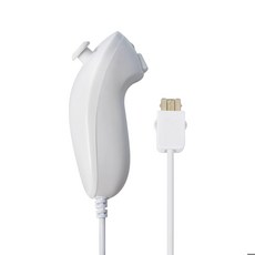 Wii용 Wii 실리콘 및 Wii 컨트롤러 Wii/Wii U/Wii 호환되는 케이스 스트랩이 ni와 된 리모컨, left white, Without motionplus