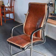 서재의자 대나무시트 회전 1개 쿨 45x45