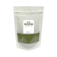 부드럽고 풍성한 맛의 국산 쑥가루 100% 쑥라떼 쑥차 파우더 지퍼백, 100g, 1개