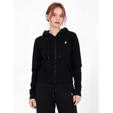 비버리힐스폴로클럽 여성 시그니처 베이직 로고 기모 후드집업 JK901