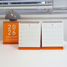 인도사이다 2026 홀리데이 캘린더, 1개, 오렌지