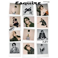ESQUIRE KOREA 2022.2 韓國雜誌 封面 EXO KAI, C TYPE 黑字