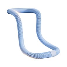 輕巧波浪按摩呼啦圈，組裝方便，瘦腰健身，環保材質，時尚設計, 藍, 1個, 1.5kg