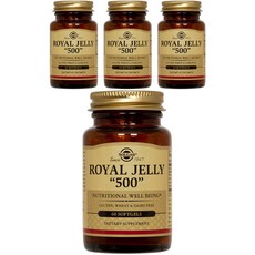 SOLGAR 蜂王乳500軟膠囊, 60顆, 4罐