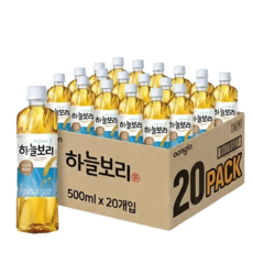 웅진 하늘보리, 500ml, 20개