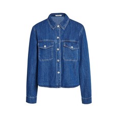 [매장정품] JJ지고트 웨스턴 포켓 데님 크롭 셔츠 GS3N8BL331 하객 상견례