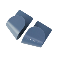 행복비전 무타공 부착식 냄비뚜껑 거치대, 블루, 1개