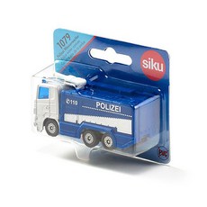 어린이 방위산업 역할놀이용 군용 탈것시리즈 날으는 유아퍼즐교구 5세남아 육아템, 1개, 경찰 살수차