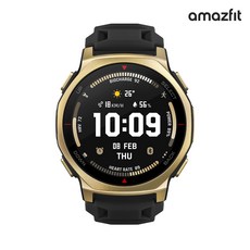 어메이즈핏 티렉스3 프로 GPS 스마트워치 블랙 골드 44mm, 어메이즈핏 티렉스3 프로 GPS 스마트워치 블랙 골드,