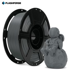 Flashforge 3D 프린터 필라멘트 1.75mm 1kg, 그레이 Gray, Matte PLA
