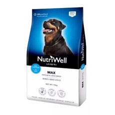 강아지 뉴트리웰 맥스 15kg 애견 중대형견 건식 사료, 1개
