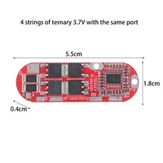 1S 2S 3S 4S 5S BMS 25A 리튬 배터리 보호 보드 모듈 전동 공구 팩용 밸런스 충전, 03 A2
